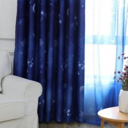 Rideau Sur Mesure Rideau Romance Ciel Étoilé Fenêtre