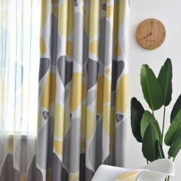 Rideau Sur Mesure Rideau Style Nordique Motif Marbre