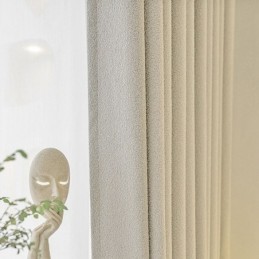 Rideaux De Couleur Unie, Élégants Rideaux De Fenêtre Pour Chambre À Coucher, Salon