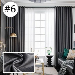 Rideau Occultant En Polypropylène Sur Mesure, Motif Losanges En Relief, Pour Salon Et Chambre À Coucher