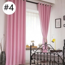 Rideau Occultant Moderne Sur Mesure, Couleur Unie, Pour Salon Et Chambre À Coucher