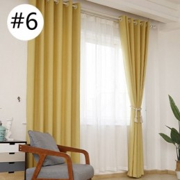 Rideau Occultant Moderne Sur Mesure, Couleur Unie, Pour Salon Et Chambre À Coucher
