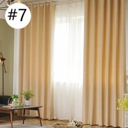Rideau Occultant Moderne Sur Mesure, Couleur Unie, Pour Salon Et Chambre À Coucher