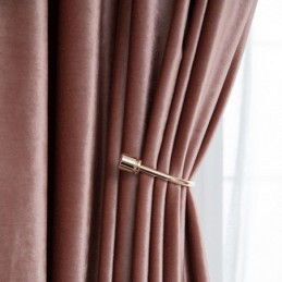 Rideau Occultant Max Sur Mesure En Polypropylène De Couleur Unie Pour Chambre À Coucher