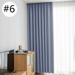 Rideaux Occultants De Haute Précision Pour Salon, Chambre À Coucher, Hôtel, Couleur Unie