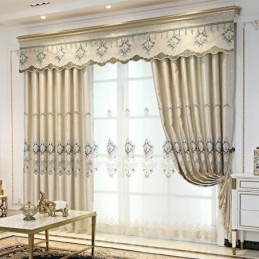 Rideau De Maison Sur Mesure, Décoration De Fenêtre De Style Européen
