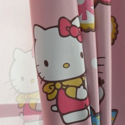 Rideaux Occultants Pour Enfants Avec Imprimé Chat, Joli Rideau De Fenêtre Pour Chambre De Fille, Rideau Sur Mesure