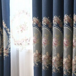 Rideau Occultant Sur Mesure Style Européen