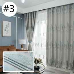 Rideaux Occultants Modernes En Tissu Jacquard À Motif Arbre