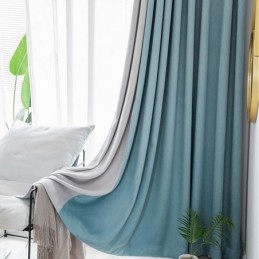 Rideau Occultant Sur Mesure, Couleur Unie, Pour Fenêtre