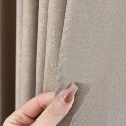 Rideau Bronzant Simple, Rideau Sur Mesure, Rideaux Occultants De Couleur Pure Pour Chambre À Coucher, Salon