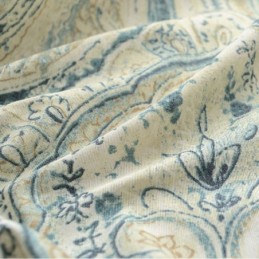Rideau Vintage Américain Sur Mesure, Magnifique Imprimé Totem Pour Salon
