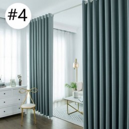 Rideaux Occultants De Luxe En Lin, Couleur Unie, Sur Mesure, Pour Chambre À Coucher, Salon