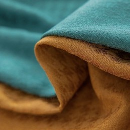 Rideau Jacquard Pied-De-Poule Occultant Sur Mesure Pour Salon Et Chambre À Coucher