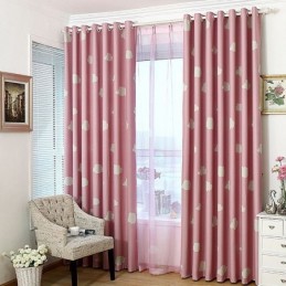 Rideau Occultant Sur Mesure Motif Nuage