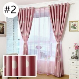 Rideau Occultant Sur Mesure Motif Nuage