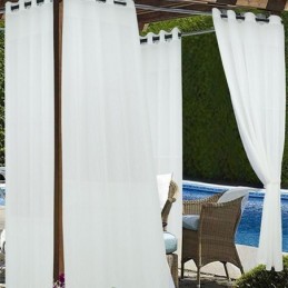 Rideau Transparent D'Extérieur Sur Mesure, Rideau Antirouille Pour Auvent De Patio