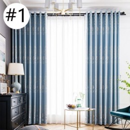 Rideau Imprimé Arbres, Ensemble De Rideaux Sur Mesure En Lin Texturé Pour Fenêtre De Chambre