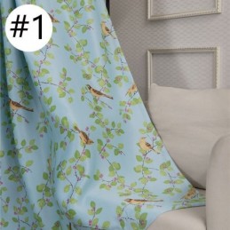 Rideaux Occultants Style Pastoral Américain, Imprimés Oiseaux, Sur Mesure, Pour Salon Et Chambre À Coucher
