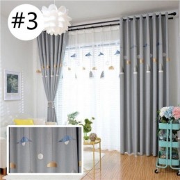 Rideau De Fenêtre Brodé De Haute Qualité, Fabriqué Sur Mesure Pour Le Salon