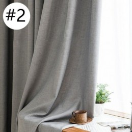 Rideaux Modernes De Couleur Unie, Occultants, Sur Mesure, Pour Salon Et Chambre À Coucher