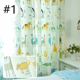 Rideau Sur Mesure Imprimé Animal Pour Chambre D'Enfant