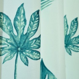 Rideau Sur Mesure Rideau Imprimé Plantes Fraîches Fenêtre