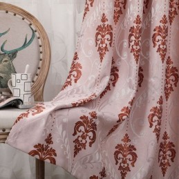 Rideaux Modernes En Tissu Jacquard Chenille Européen Pour Salon, Salle À Manger Et Chambre À Coucher