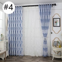 Rideaux Modernes En Tissu Jacquard Chenille Européen Pour Salon, Salle À Manger Et Chambre À Coucher