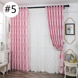 Rideaux Modernes En Tissu Jacquard Chenille Européen Pour Salon, Salle À Manger Et Chambre À Coucher