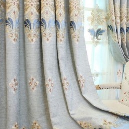 Rideau En Chenille Sur Mesure, Style Européen, Pour Fenêtre