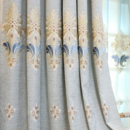 Rideau En Chenille Sur Mesure, Style Européen, Pour Fenêtre