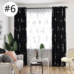 Rideau Occultant Sur Mesure, Motif De Caractère De Style Nordique