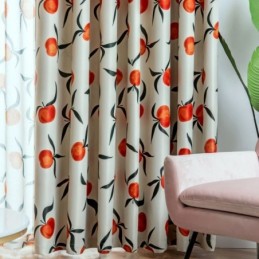 Rideau Occultant Sur Mesure Imprimé Fruits