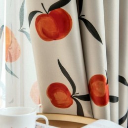 Rideau Occultant Sur Mesure Imprimé Fruits