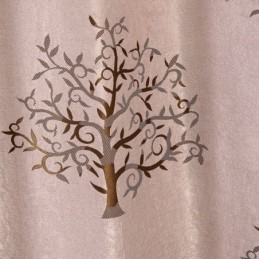 Rideaux Occultants Modernes En Tissu Jacquard À Motif Arbre