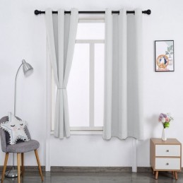 Rideau Occultant Moderne Sur Mesure, Couleur Pure, Pour Salon Et Chambre À Coucher