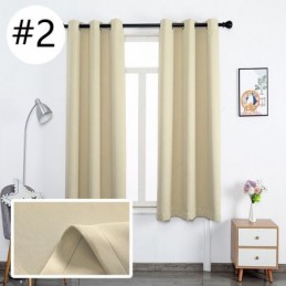 Rideau Occultant Moderne Sur Mesure, Couleur Pure, Pour Salon Et Chambre À Coucher