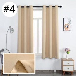Rideau Occultant Moderne Sur Mesure, Couleur Pure, Pour Salon Et Chambre À Coucher