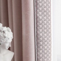 Rideau De Maison Sur Mesure, Style Nordique, Couleur Unie