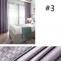 Rideau De Maison Sur Mesure, Style Nordique, Couleur Unie