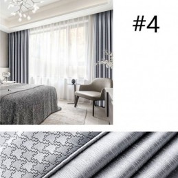 Rideau De Maison Sur Mesure, Style Nordique, Couleur Unie