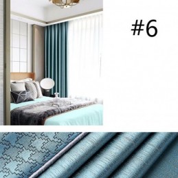 Rideau De Maison Sur Mesure, Style Nordique, Couleur Unie