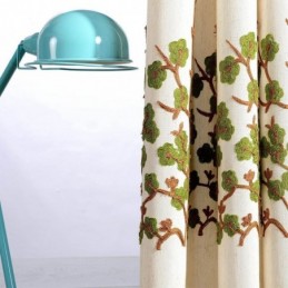 Rideau Moderne Sur Mesure En Coton Et Lin, Frais Et Minimaliste