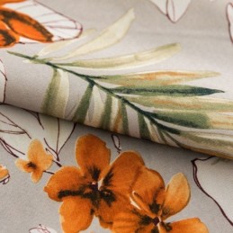 Rideau Moderne Sur Mesure Imprimé Fleurs Pour La Maison