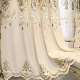 Rideau De Maison Sur Mesure, Style Européen, Broderie
