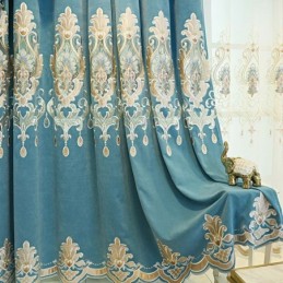 Rideau De Maison Sur Mesure, Style Européen, Broderie