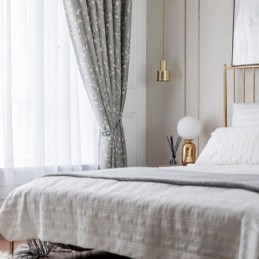 Rideau Moderne Sur Mesure Imprimé Floral Pour La Maison