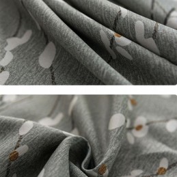 Rideau Moderne Sur Mesure Imprimé Floral Pour La Maison