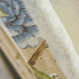 Rideau Occultant Sur Mesure, Imprimé Floral, Pour Fenêtre